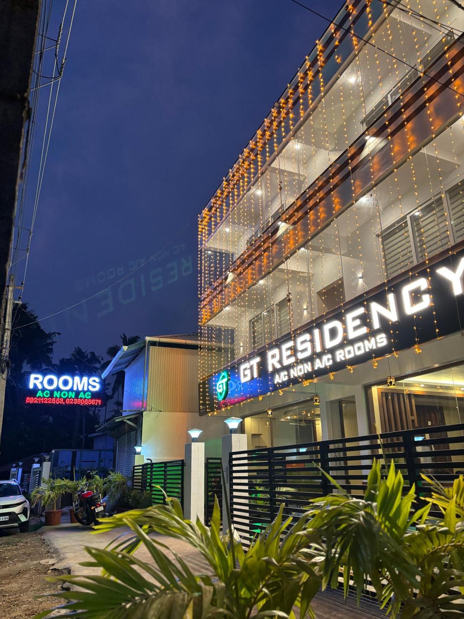 Gt Residency Hotell Thiruvananthapuram Exteriör bild